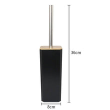 将图片加载到图库查看器，Bamboo Bathroom Accessories Set Plastic Bathroom Kit Soap Dispenser Toothbrush Cup Soap Dish Toilet Brush Holder Trash Can Bathroom Accessories Toothbrush Holder Toothbrush Cup Soap Dispenser Soap Dish Toilet Brush Holder Trash Can For Home Apartment
