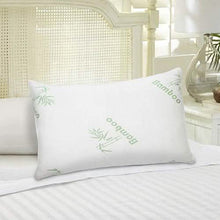 Load image into Gallery viewer, Bamboo Hypoallergenic Memory Foam Pillow
