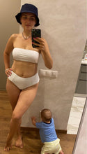 Load image into Gallery viewer, Bandage Bikini Swimwear Women Swimsuit High Waist Bikini Set Bathing Suit Push Up Women's Spaghetti Strap Bandeau Lace Up High Waist 2PCS Bikini Set
