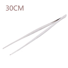 Load image into Gallery viewer, Barbecue Food Tongs Non-Slip Cooking Clip Stainless Steel Tweezers Clip Buffet Restaurant Tools Kitchen Accessories Long Stainless Steel Kitchen Tongs And BBQ Accessories Grill Tweezers for Cooking Grilling

