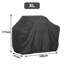 Load image into Gallery viewer, Barbeque Grill Covers  Waterproof BBQ Grill Cover Compatible for UV Resistant Gas Grill Cover Barbecue Grill Cover Waterproof Universal Drawstring Grille Stove Oven Guard Protector BBQ Accessories
