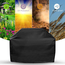 Load image into Gallery viewer, Barbeque Grill Covers  Waterproof BBQ Grill Cover Compatible for UV Resistant Gas Grill Cover Barbecue Grill Cover Waterproof Universal Drawstring Grille Stove Oven Guard Protector BBQ Accessories
