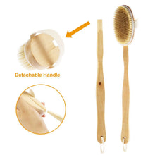 将图片加载到图库查看器，Bath Brush 15" Shower Body Back Scrubber
