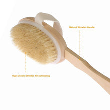 将图片加载到图库查看器，Bath Brush 15" Shower Body Back Scrubber
