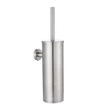 Load image into Gallery viewer, Bathroom Toilet Brush Holder Matt Black  Stainless Steel Toilet Brush Wall Mounted For Bathroom Storage And Organization Toilet Bowl Brush with Stainless Steel Handle Durable Bristles Deep Cleaning Compact Bathroom Brush Save Space Good Grip
