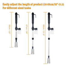 Load image into Gallery viewer, Battery-Operated Aquarium Vacuum Gravel Cleaner
