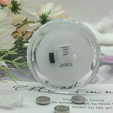 将图片加载到图库查看器，Battery-Powered LED Candle Lamp With Rose Pattern Refraction Halo Projection
