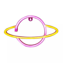Load image into Gallery viewer, Battery USB LED Neon Light Wall Signs Night Home Decor
