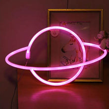 Load image into Gallery viewer, Battery USB LED Neon Light Wall Signs Night Home Decor
