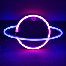 Load image into Gallery viewer, Battery USB LED Neon Light Wall Signs Night Home Decor
