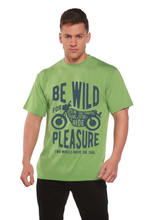Load image into Gallery viewer, Be Wild Men's Bamboo Viscose/Organic Cotton Short Sleeve Graphic T-Shirt
