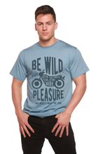 Load image into Gallery viewer, Be Wild Men's Bamboo Viscose/Organic Cotton Short Sleeve Graphic T-Shirt
