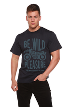 Load image into Gallery viewer, Be Wild Men's Bamboo Viscose/Organic Cotton Short Sleeve Graphic T-Shirt
