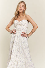 Load image into Gallery viewer, Beautiful Smocked Floral Dress Feminine &amp; Flowy Dress Romantic Floral Print Girl Dress
