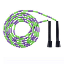 Load image into Gallery viewer, Beaded Jump Skip Rope Simple Basic Kids Skip Rope For Exercise Sports Outdoor Activities Soft Beaded Skipping Rope For Kids Adults Plastic Segmented Jump Rope
