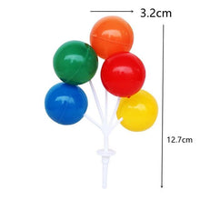 Load image into Gallery viewer, Bear Candle Birthday Cake Props Topper Card Cute Fantasy Cup Dessert Smiley  Love Bear  Table Dress Up Cake Props Party Cake Decor Supplies Toppers Birthday Cupcake Topper Various Cake Decorations for Birthday Party Photo Prop
