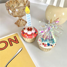Load image into Gallery viewer, Bear Candle Birthday Cake Props Topper Card Cute Fantasy Cup Dessert Smiley  Love Bear  Table Dress Up Cake Props Party Cake Decor Supplies Toppers Birthday Cupcake Topper Various Cake Decorations for Birthday Party Photo Prop
