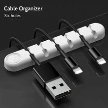 将图片加载到图库查看器，Bear Silicone Wire Organizer Storage
