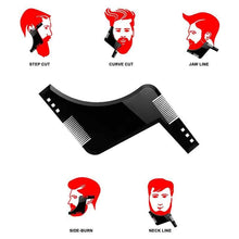 将图片加载到图库查看器，Beard Styling Comb Trim Guide
