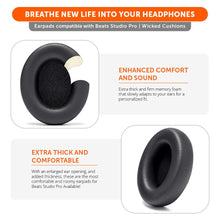 Load image into Gallery viewer, Beats Studio Pro Earpads by Wicked Cushions
