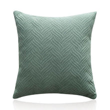 将图片加载到图库查看器，Beautiful Quilted Pillowcase Throw Pillow Covers Home Decor Velvet Square Throw Pillow Covers Decoration Pillow Cushion Sofa Living Room Simple Decorative Cushion Cover 45x45CM
