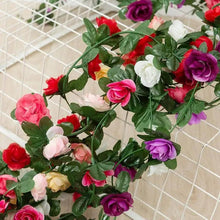 Load image into Gallery viewer, Beautifully Designed 250CM Rose Artificial Flowers Christmas Garland for Wedding Home Room Decoration Spring Autumn Garden Arch Fake Plant Vine
