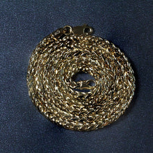 Load image into Gallery viewer, 3.15mm 14k Yellow Gold Diamond Cut Round Franco Chain
