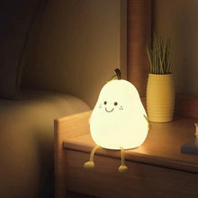 Load image into Gallery viewer, Bedroom Sleeping Bedside Tap Light LED Pear Shape Night Light
