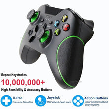 Load image into Gallery viewer, Best Quality Black 2.4G Wireless Joystick Gamepad Controller Compatible With Pc Smartphones Tablets Laptops Monitors

