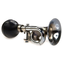 将图片加载到图库查看器，Bicycle Air Horn Safety Bell Ring Handlebar Bicycle Accessories Mountain Road Bike Cycling Loud Bells Alloy Trumpet Honking Bike Horn For Adults Classic Bugle Horn Metal Squeeze Horn For Golf Cart Fits All Bicycle Handle Bar Loud Sounds
