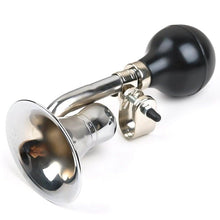将图片加载到图库查看器，Bicycle Air Horn Safety Bell Ring Handlebar Bicycle Accessories Mountain Road Bike Cycling Loud Bells Alloy Trumpet Honking Bike Horn For Adults Classic Bugle Horn Metal Squeeze Horn For Golf Cart Fits All Bicycle Handle Bar Loud Sounds

