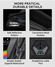 将图片加载到图库查看器，Bicycle Bag Phone Bag Waterproof Front Frame Cycling Bag Sensitive Touch Screen Road Bike Bag Bicycle Phone Bag Bike Phone Holder EVA Waterproof Handlebar Bag With Sensitive Bike Phone Front Frame Bag Bicycle Bag Phone Mount Top Tube Bag Bike 6.0-7.4 Inch
