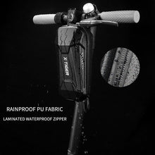 将图片加载到图库查看器，Bicycle Bag Rainproof Road Bike Bag 1.2L Large Capactity Cycling Seat Post Rear Bag For Bicycle Accessories Bike Bag Bicycle Under Seat Pouch Cycling Wedge Pack For Mountain Road Cycling Accessories Storage

