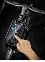 将图片加载到图库查看器，Bicycle Bag Rainproof Road Bike Bag 1.2L Large Capactity Cycling Seat Post Rear Bag For Bicycle Accessories Bike Bag Bicycle Under Seat Pouch Cycling Wedge Pack For Mountain Road Cycling Accessories Storage
