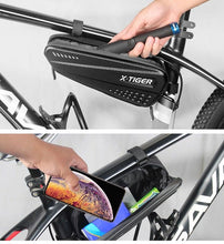 将图片加载到图库查看器，Bicycle Bag Rainproof Road Bike Bag 1.2L Large Capactity Cycling Seat Post Rear Bag For Bicycle Accessories Bike Bag Bicycle Under Seat Pouch Cycling Wedge Pack For Mountain Road Cycling Accessories Storage
