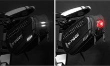 将图片加载到图库查看器，Bicycle Bag Rainproof Road Bike Bag 1.2L Large Capactity Cycling Seat Post Rear Bag For Bicycle Accessories Bike Bag Bicycle Under Seat Pouch Cycling Wedge Pack For Mountain Road Cycling Accessories Storage
