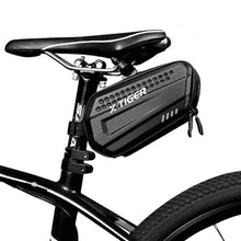将图片加载到图库查看器，Bicycle Bag Rainproof Road Bike Bag 1.2L Large Capactity Cycling Seat Post Rear Bag For Bicycle Accessories Bike Bag Bicycle Under Seat Pouch Cycling Wedge Pack For Mountain Road Cycling Accessories Storage

