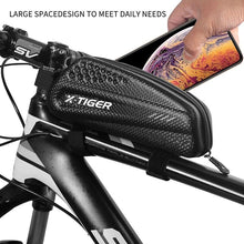 将图片加载到图库查看器，Bicycle Bag Rainproof Road Bike Bag 1.2L Large Capactity Cycling Seat Post Rear Bag For Bicycle Accessories Bike Bag Bicycle Under Seat Pouch Cycling Wedge Pack For Mountain Road Cycling Accessories Storage
