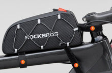 Load image into Gallery viewer, Bicycle Bag Reflective Front Top Frame Tube Bag Ultralight Portable Bike Big Capacity Pocket Cycling Accessories Top Tube Bike Bag Waterproof Bike Front Frame Bike Bag Bicycle Top Tube Bag Cycling Accessories
