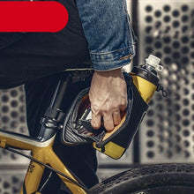 将图片加载到图库查看器，Bicycle Bag Water Repellent Durable Reflective Road Bike With 1.5L Water Bottle Pocket Bike Bag Accessories Bike Saddle Bag Bike Seat Bag With Water Bottle Holder Bicycle Bag Under Seat Waterproof For Road Bike
