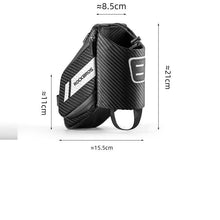 将图片加载到图库查看器，Bicycle Bag Water Repellent Durable Reflective Road Bike With 1.5L Water Bottle Pocket Bike Bag Accessories Bike Saddle Bag Bike Seat Bag With Water Bottle Holder Bicycle Bag Under Seat Waterproof For Road Bike
