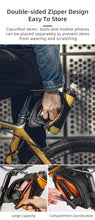 将图片加载到图库查看器，Bicycle Bag Water Repellent Durable Reflective Road Bike With 1.5L Water Bottle Pocket Bike Bag Accessories Bike Saddle Bag Bike Seat Bag With Water Bottle Holder Bicycle Bag Under Seat Waterproof For Road Bike
