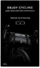 Load image into Gallery viewer, Bicycle Bag Waterproof Big Capacity Handlebar Bag 2 Piece Front Tube Cycling Bag  Bike Accessories Bike Bag Waterproof Bike Handlebar Bag Bicycle For Sport Bicycle Cycling Accessories
