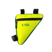 Load image into Gallery viewer, Bicycle Bag Waterproof Bike Triangle Bag Storage Mobile Phone Cycling Bag Bike Tube Pouch Holder Accessories Bike Frame Storage Bag Water Resistant Cycling Handlebar Top Tube Bag Under Seat Pouch Strap-On Adjustable Install Position
