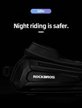 Load image into Gallery viewer, Bicycle Bag Waterproof Touch Screen Cycling Bag Top Front Tube Frame Road Bike Bag 6.5 Phone Case Bike Accessories Bike Phone Top Tube Bag Bicycle Front Frame Storage Bag Cell Phone Mount Holder Bag Case With Touch Screen Waterproof
