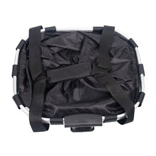 将图片加载到图库查看器，Bicycle Basket Handlebar Cycling Carryings Holder Bike Riding Pouch Cycle Biking Front Baggage Bag Load Bike Basket Detachable Bicycle Basket Folding Small Pet Cat Dog Carrier Front Handlebar Basket For Most Mountain Bikes And Bicycles Easy Install
