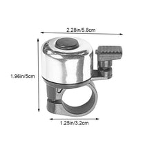 Load image into Gallery viewer, Bicycle Bell Alloy Mountain Road Bike Horn Sound Alarm For Safety Cycling Handlebar Metal Ring Bicycle Call Bike Accessories Aluminum Bicycle Bell Loud Crisp Clear Bike Bell Road Mountain Bike Ring Bell  For Adults Kids Boys Girls
