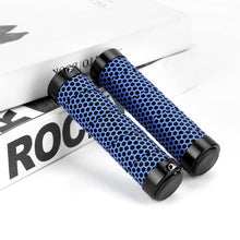 将图片加载到图库查看器，Bicycle Eco Grips Anti-Skid Bar End Comfy Hand Feel Road Cycling Handlebar Cover Grips Double Lock On Bicycle Handlebar Soft Non-Slip Locking Bike Grips Comfortable And Shock Absorption For Mountain Beach Cruiser Scooter Folding Bike
