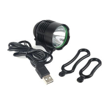 将图片加载到图库查看器，Bicycle Front Lights LED Rechargeable Headlight Waterproof Head Lamp Battery Powered Flashlight Bright Lamp Bike Headlight Waterproof LEDs Bicycle Light Mountain Bike Front Light Headlamp Bike Light 1200 Lm
