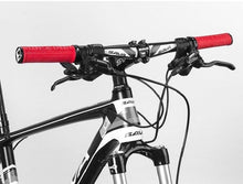 Load image into Gallery viewer, Bicycle Grips Rubber Handle Anti-Skid Cycling Handlebar Cuffs Lock Aluminum Alloy Bike Lock-On Mountain Bike Grips Bicycle Handlebar Locking Grips Non-Slip Handle Grips
